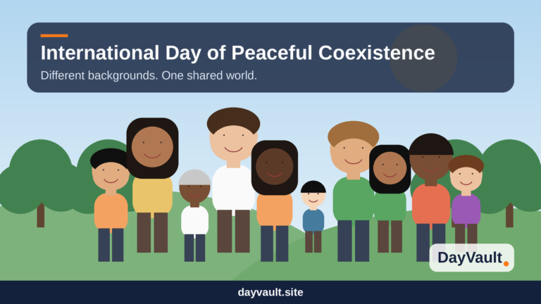 People from diverse cultural backgrounds standing together to promote peace and peaceful coexistence