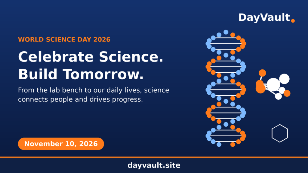 World Science Day celebrating scientific discovery, education, innovation, and sustainable development